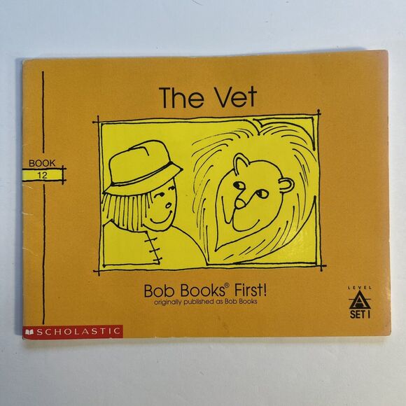 Set of 6 Scholastic Phonics Readers Bob Books First Vintage Paperback - Picture 12 of 15